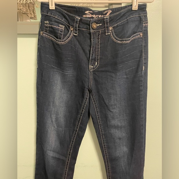 Seven7 slimming straight jeans size 10 - Picture 4 of 10